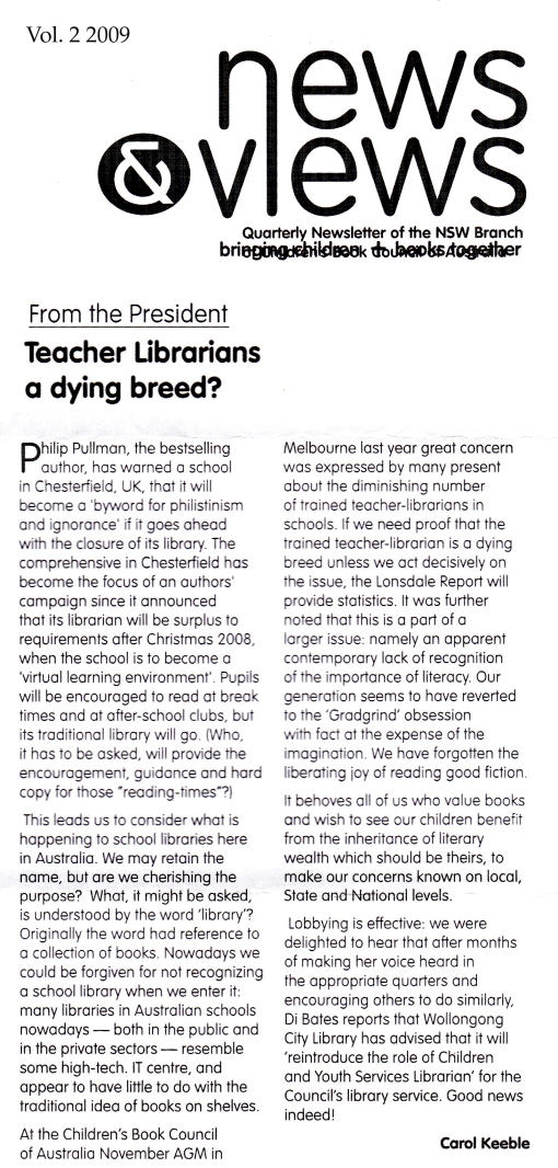 Teacher Librarians: A dying breed?